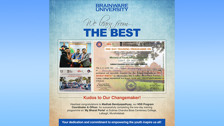 One-day training programme on 'My Bharat Portal' for our NSS Program Coordinator & Officer