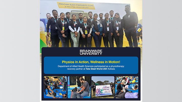 Recovery Partner at the Tata Steel World 25K Kolkata