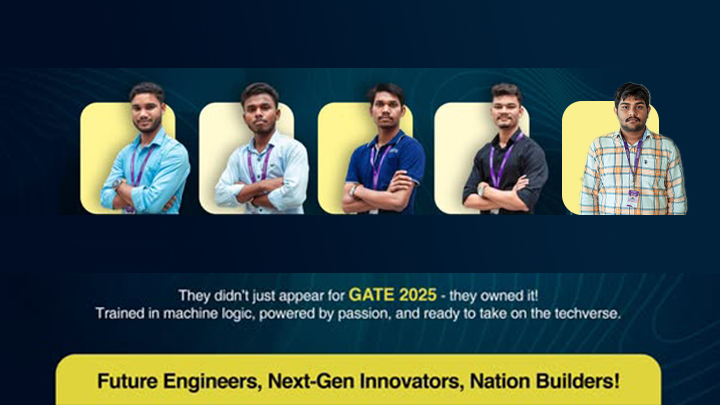 Celebrating the GATE 2025 Success of Our CSE (AI) Students
