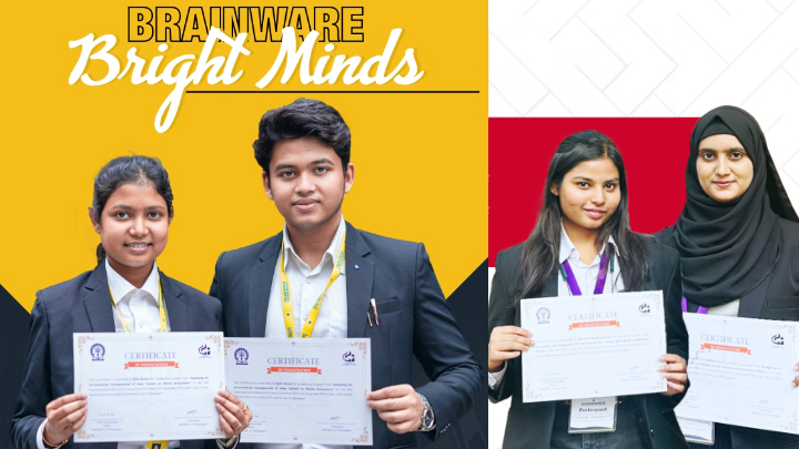 Paper presentation at IIT Kharagpur-BBA LLB students, Sharanna Bandyopadhyay and Wahida Parvin and  BA LLB students, Sanit Ghosh and Prity Khatun