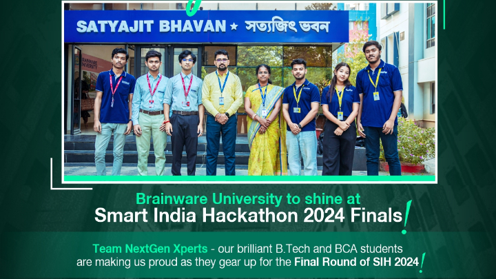 Our Students-Team NextGen Xperts in SIH 2024 Finals