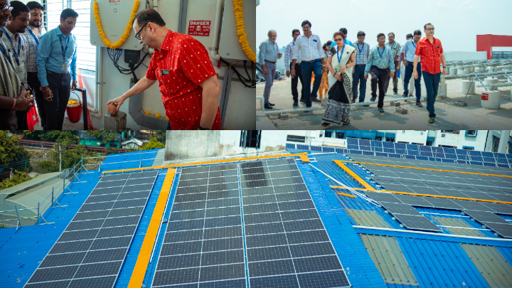 Inauguration of Solar Panel Project 