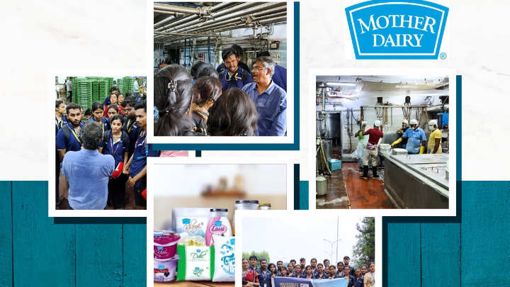 Industry Visit to Mother Dairy!