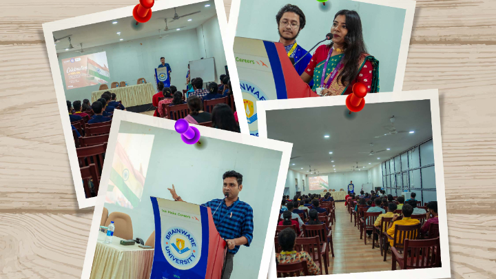Celebrating National NSS Day at Brainware University!