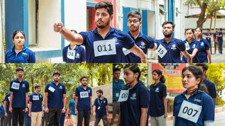 Pre-Republic Day Parade Camp at Brainware University!