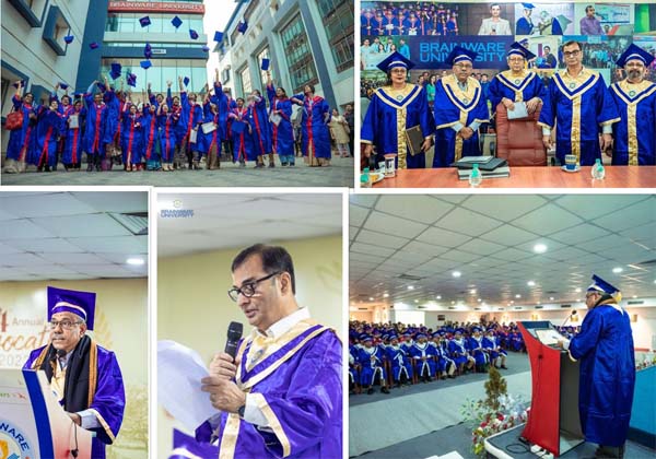 4th annual convocation Brainware University