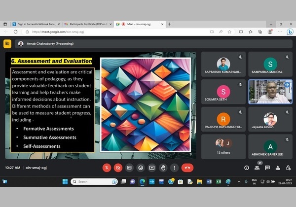 Faculty Development Programme (FDP) for the Computer Science and Engineering faculty members