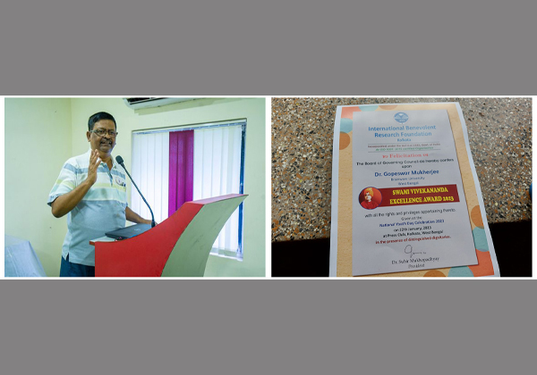 Heartiest congratulations Dr. Gopeswar Mukherjee