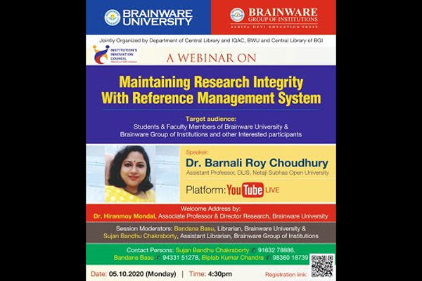 Maintaining research integrity