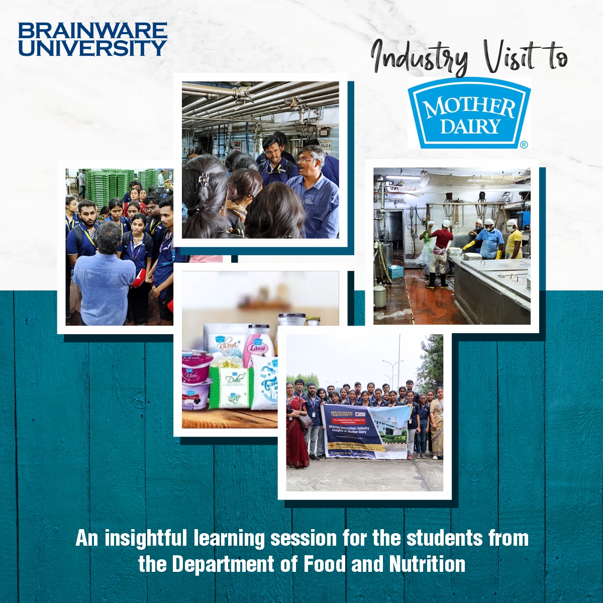 Mother Dairy Industry Visit