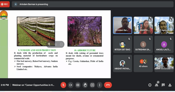 Webinar on Career Opportunities