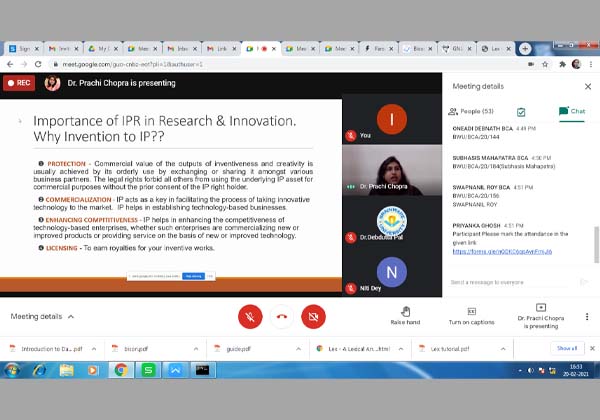 Significance of IPR in Research and Innovation