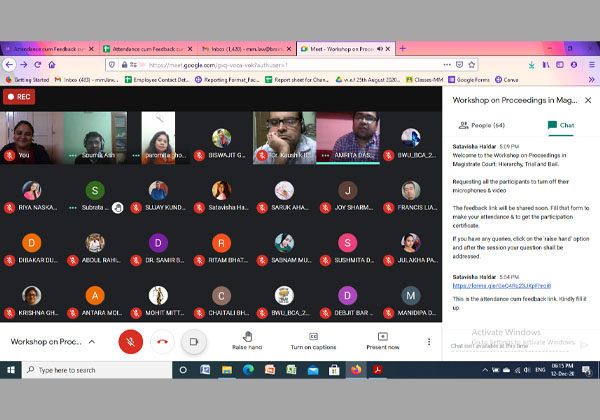 Proceedings in Magistrate Court