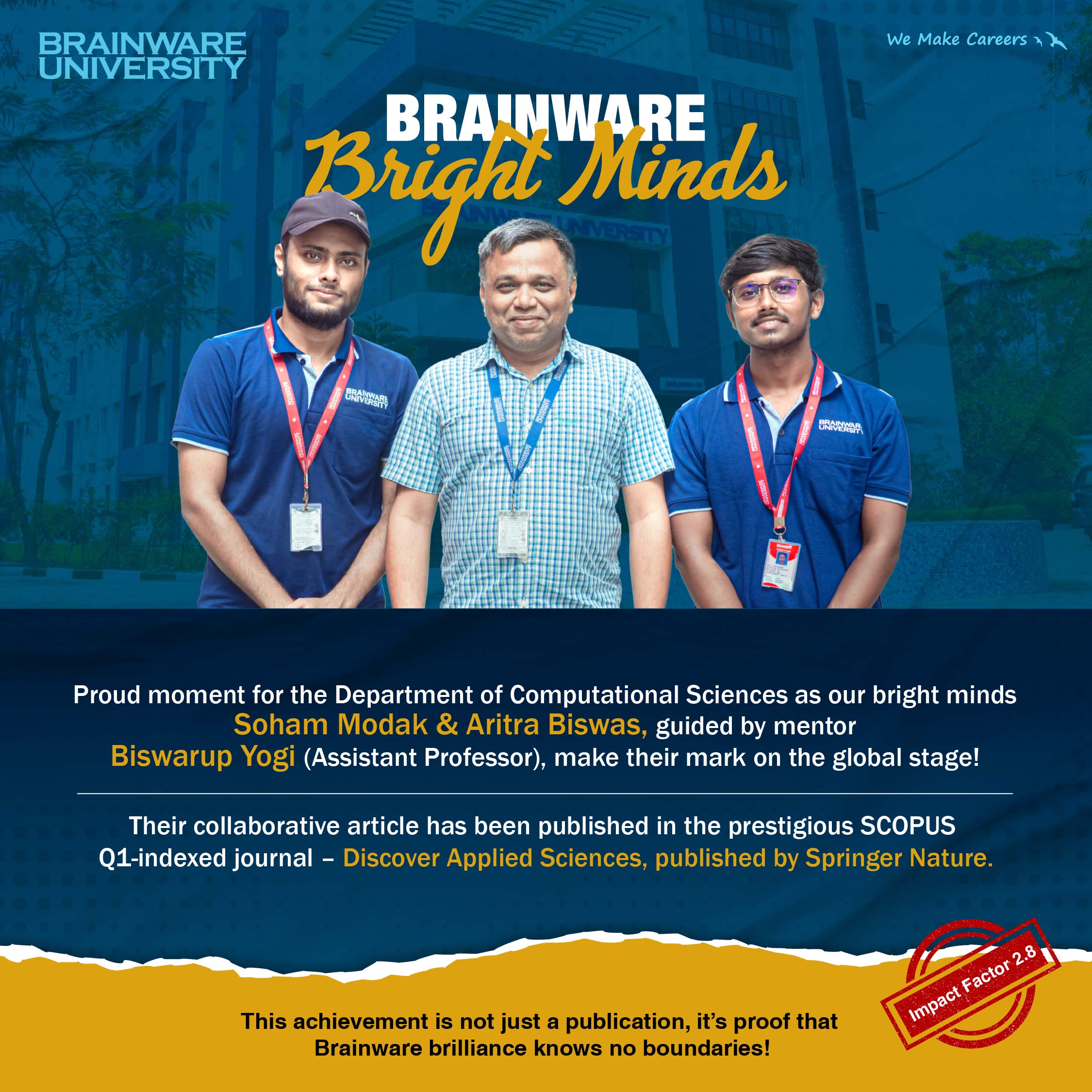 Biswarup Yogi Student Achievement