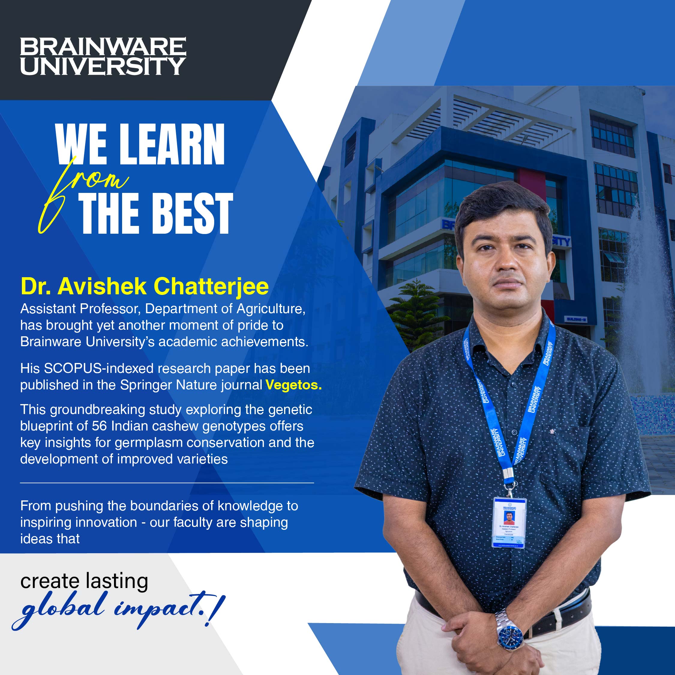 Dr. Avishek Chatterjee Publication